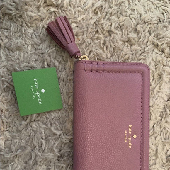 Kate Spade Rumraisin Lacey Orchard Street Wallet - Picture 2 of 3